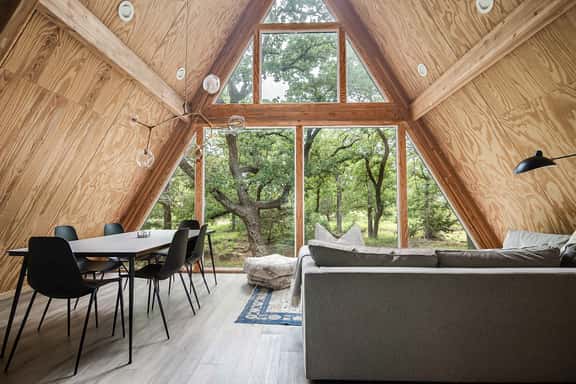 A-Frame Ranch: Pedernales Cabin with Cowboy Pool - Image 1