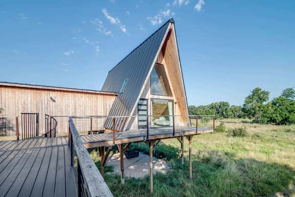 A-Frame Ranch: Cedar Treehouse with Shared Pool - Image 1