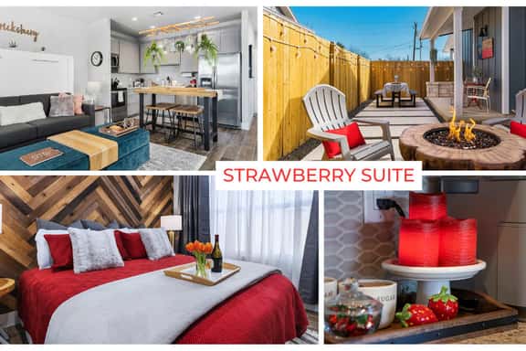 Strawberry Suite - Fire Pit, BBQ Grill & more! - Image 1