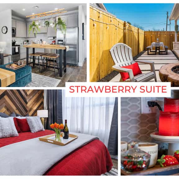 Strawberry Suite - Fire Pit, BBQ Grill & more! - Image 1