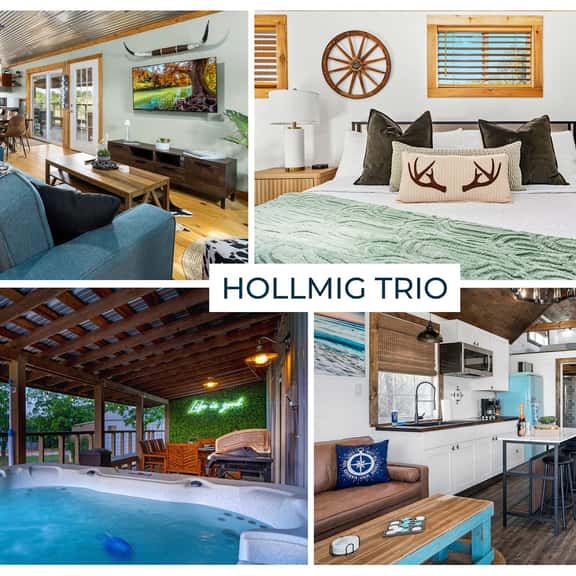 Hollmig Trio - Sleeps 18, Cowboy Pool & 3 Hot Tubs - Image 1
