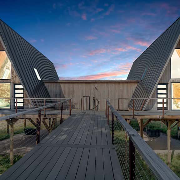 A-Frame Ranch: Pecan Treehouse with Shared Pool - Image 1