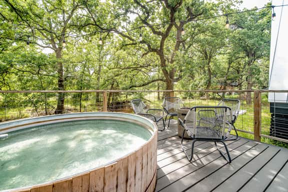 A-Frame Ranch: Pedernales Cabin with Cowboy Pool - Image 4