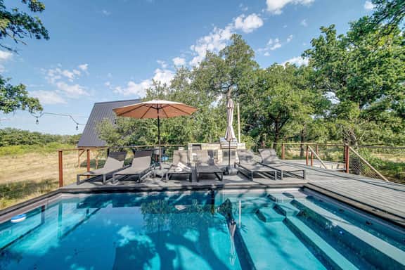 A-Frame Ranch: Cedar Treehouse with Shared Pool - Image 5