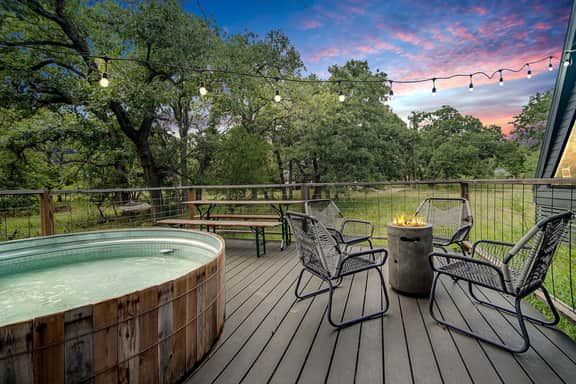 A-Frame Ranch: Llano Cabin with Cowboy Pool - Image 2