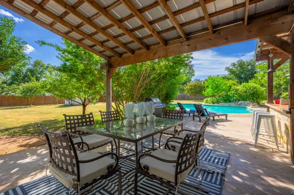 Pecan Grove Retreat - Pool & Fire pit - Image 3